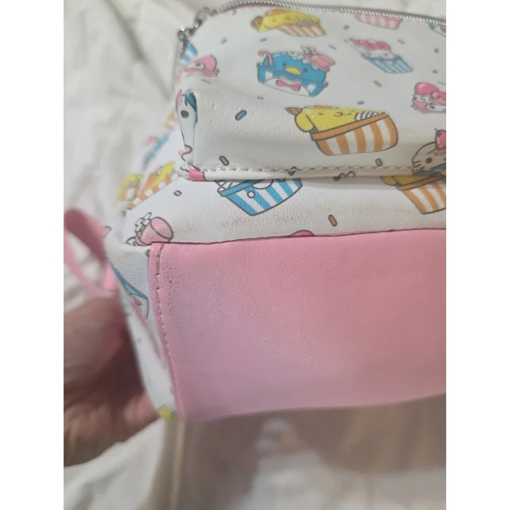 Loungefly Sanrio hello kitty cupcake character mini backpack purse bookbag bag!